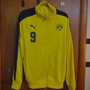 Puma Yellow Sports Jacket